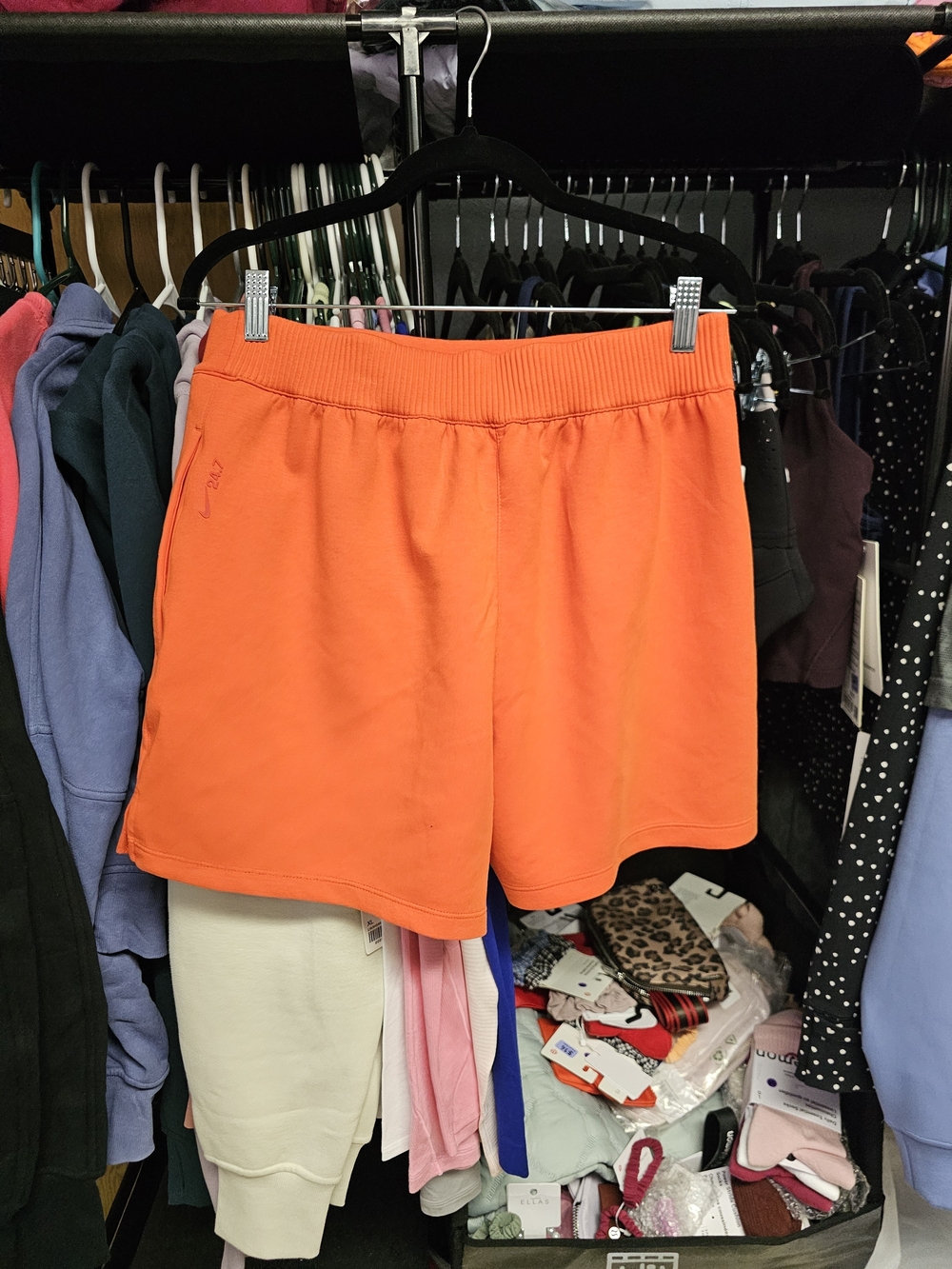 Nike Women’s Bright Orange Athletic Shorts